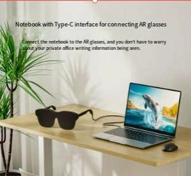 Alt view image 3 of 4 - AJMRTC 3.3FT 1M USBC AR VR Link Cable,TypeC Video Output & Fast Charging HighSpeed Data Transfer Cord Compatible with AR Glasses,VR Headset,Laptop,Smartphone and Other USBC Enabled Devices