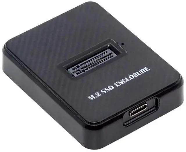 Main image of AJMRTC Vertical External M.2 SSD Enclosure,USBC USB3.0 to NVMe MKey NGFF SATA SSD Docking Adapter,RTL9210B DualProtocol PCBA Case,10Gbps for 2230 2242 2260 2280 M.2 NVMe & SATA SSD