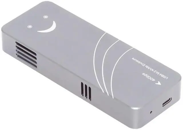 Main image of AJMRTC USB4 40Gbps M.2 NVMe SSD Enclosure, ASM2464 Chipset, PCIE 4.0 X4 MKey NGFF External Case, Backward 20Gbps USBC for 2230 2242 2260 2280 NVMe M.2 SolidState Drives