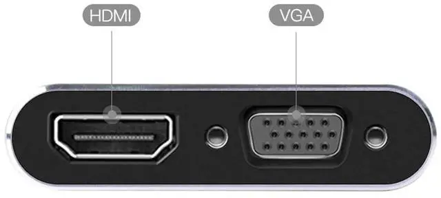 Alt view image 6 of 7 - AJMRTC USB 3.0 / USB 2.0 to HDMI VGA Adapter Cable, External Video Graphics Card Converter, MultiMonitor Display Extension for Windows Laptop Desktop PC HDTV Projector