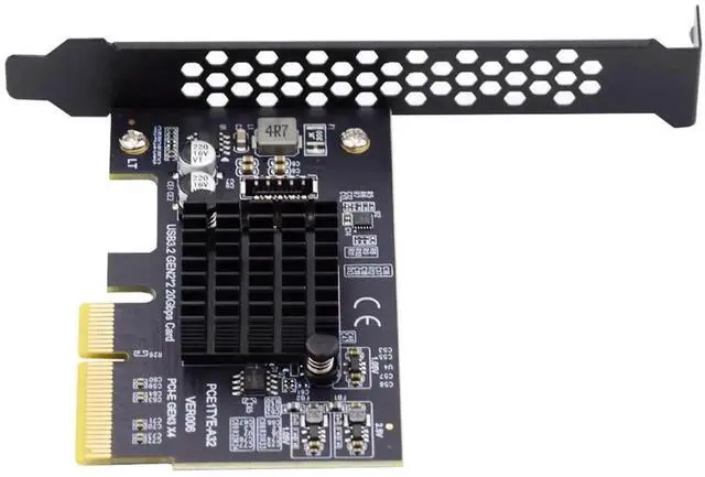 Main image of AJMRTC PCIE X4 Express Expansion Card, 20Gbps USB3.2 Gen2x2 Internal TypeE IDC Front Header Adapter, Adds FrontPanel USBC Port for Desktop Motherboard DIY PC Upgrade