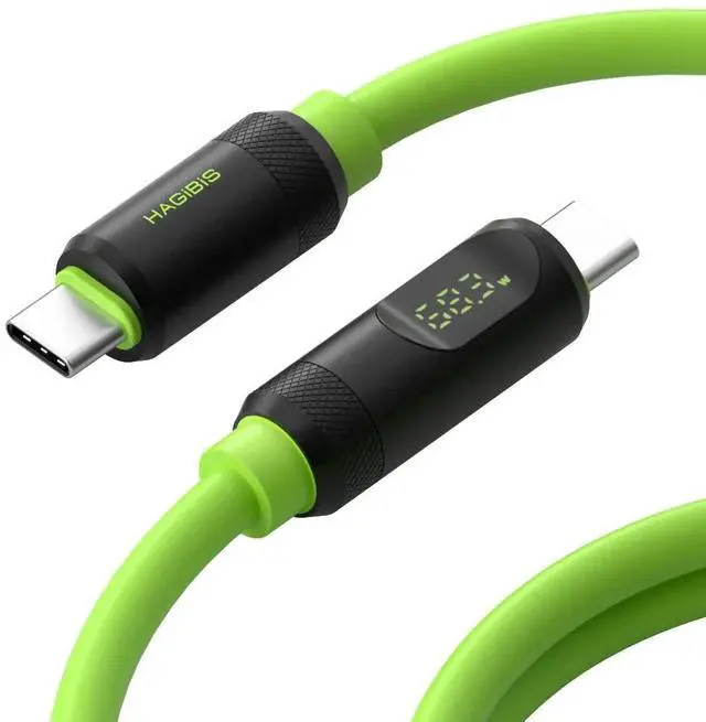 Main image of AJMRTC USB4 Cable, LEDDisplay USBC 240W PD Fast Charging Cord, 8K@60Hz Video 40Gbps Data Transfer Compatible with Thunderbolt 4/3 for iPhone 17 16 15 Pro Max, iPad, MacBook Pro Air