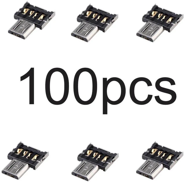 Main image of AJMRTC 100Pack Mini USB3.0 Card Reader with Micro USB 5Pin OTG Adapter, USB 3.0 to Micro SD SDXC TF Memory Card Reader for Tablet, Cell Phone, PC, Bulk Pack for Wholesale & Commercial Deployment