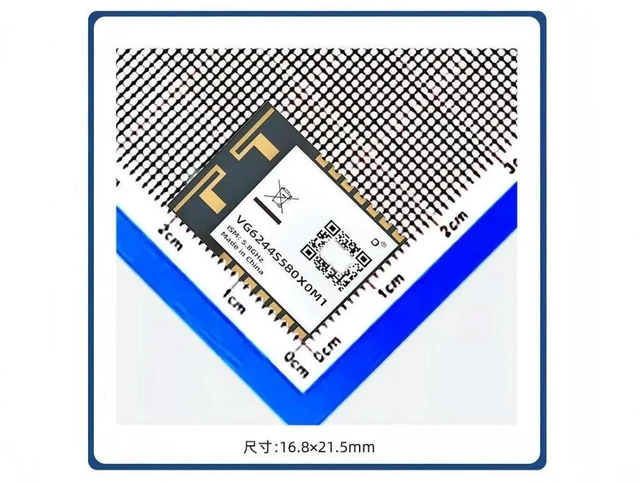 Alt view image 3 of 6 - AJMRTC A5133 5.8GHz HighPower LongRange Audio Video Transmission Module, HighSpeed 4Mbps FSK Wireless RF Transceiver with AES128 Encryption for HiFi Wireless Audio & Video Streaming Projects