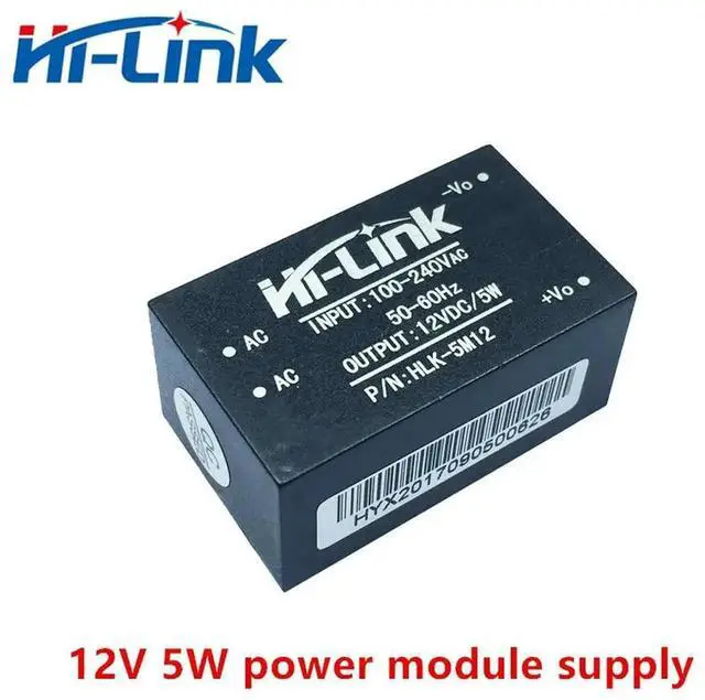 Alt view image 4 of 6 - AJMRTC HLK5M12 Mini ACDC Switching Power Supply Module, 5W Isolated Converter, AC 220V to DC 12V Output, Intelligent Household Power Module for Smart Home & Embedded Projects