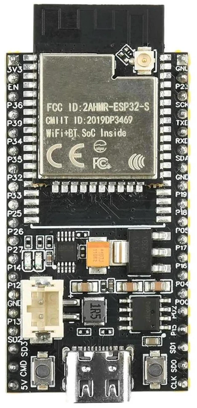 Main image of AJMRTC ESP32S Development Board, 2.4G WiFi Bluetooth Combo Module, Onboard ESP32S Chip, IPEX Antenna Connector, TypeC USB Interface for Arduino IoT Maker DIY Embedded Electronic Projects