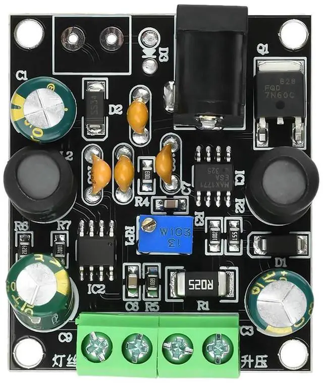 Main image of AJMRTC Nixie Tube DCDC Boost Power Module, DC 912V Input to Adjustable 150280V HighVoltage Output, StepUp Converter Board for 6E1 6E2 6E5 Nixie Tube Clock DIY Electronic Project