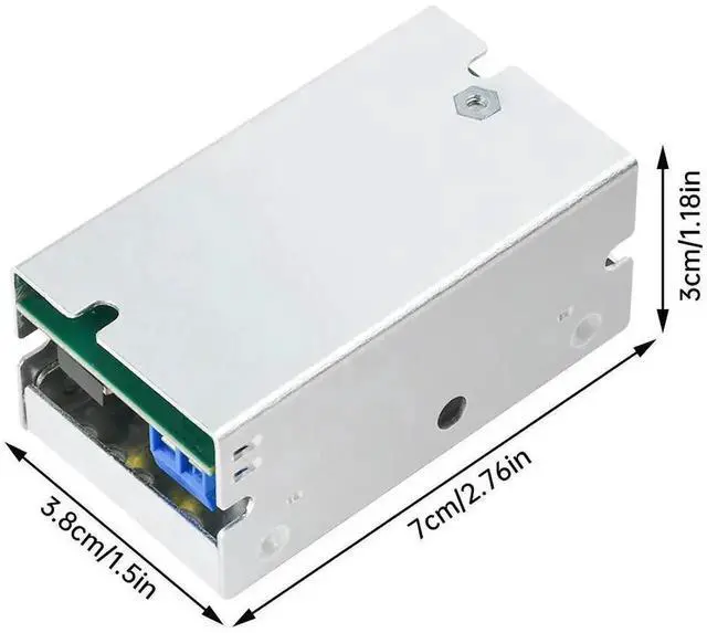 Alt view image 2 of 3 - AJMRTC DCDC Buck Converter Module, 15A 200W 60V Input Adjustable StepDown Board, High Current Regulated Power Supply Module for Vehicle, Industrial Equipment and DIY Electronic Projects