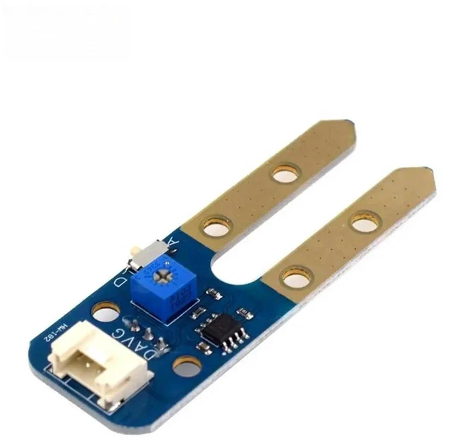 Alt view image 2 of 2 - AJMRTC Soil Moisture Detection Sensor Module with Relay Controller, Soil Humidity Testing Expansion Board for Microcontroller, Automatic Watering Control Unit for Arduino DIY Garden Irrigation Project