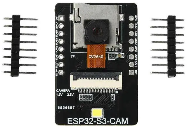 Main image of AJMRTC ESP32S3CAM AI Vision Module with TypeC Interface, WiFi Bluetooth Camera Development Board for Face Detection, Color Recognition, Image Acquisition DIY Embedded Vision Projects