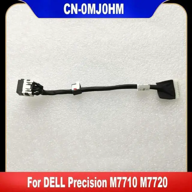Main image of AJMRTC 0MJ0HM DC Power Jack Harness Cable Replacement for Precision M7710 M7720 Workstation Laptop, DCIn Socket Plug Charging Port Cable Repair Spare Part for Notebook Power Input