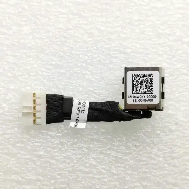 Alt view image 3 of 3 - AJMRTC 04W9NY CN04W9NY DC Power Jack In Cable Replacement for Latitude E7240 E7250 Laptop, DCIn Charging Port Socket Harness Cable Notebook Power Input Repair Spare Part