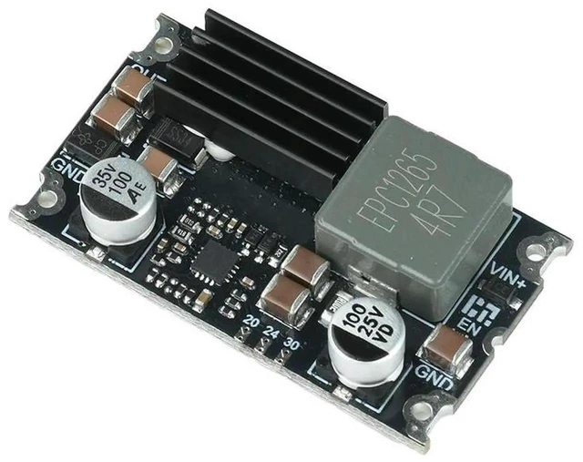 Alt view image 2 of 3 - AJMRTC 300W HighPower DCDC StepUp Converter Module, 15A 524V to 15V 20V 24V 30V Adjustable Boost Voltage Regulator Module for Automotive Modification and Industrial Equipment Power Conversion