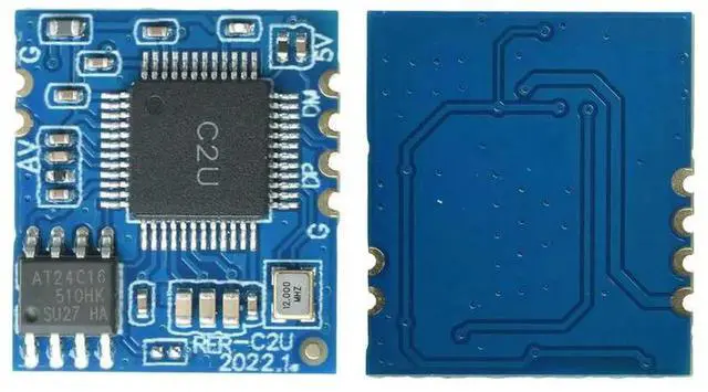 Main image of AJMRTC UVC CVBS to USB Conversion Module, Analog AV Video Capture Board with Stamp Hole PCB, DriverFree Analog Signal Acquisition Card for CVBS CCTV Camera Video Signal Devices