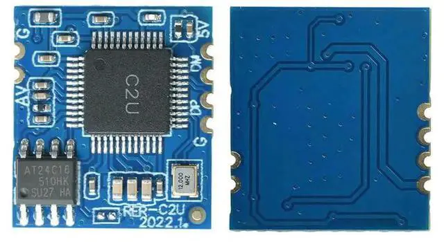 Alt view image 3 of 3 - AJMRTC UVC CVBS to USB Conversion Module, Analog AV Video Capture Board with Stamp Hole PCB, DriverFree Analog Signal Acquisition Card for CVBS CCTV Camera Video Signal Devices