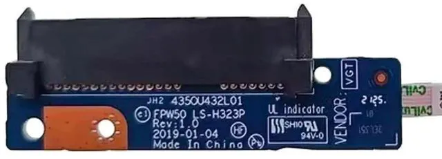 Alt view image 3 of 3 - AJMRTC LSH323P SATA HDD Hard Disk Connector Flex Cable, Replacement SATA Hard Drive Ribbon Cable for 15 15DW 15SDU 15GW 250 255 256 G8 Laptop Internal Storage Wire, 100% Fully Tested