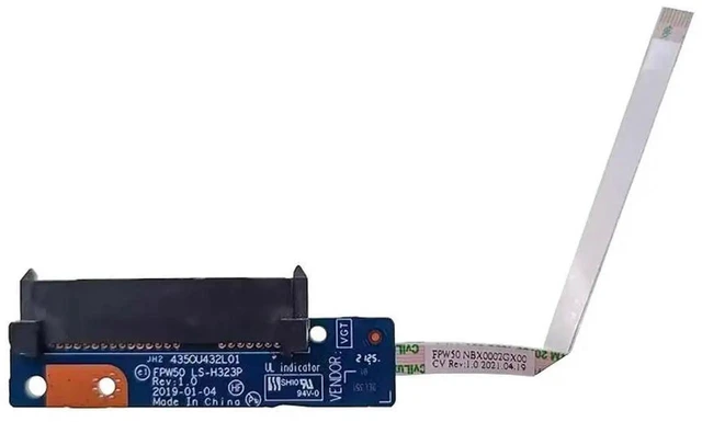 Alt view image 2 of 3 - AJMRTC LSH323P SATA HDD Hard Disk Connector Flex Cable, Replacement SATA Hard Drive Ribbon Cable for 15 15DW 15SDU 15GW 250 255 256 G8 Laptop Internal Storage Wire, 100% Fully Tested