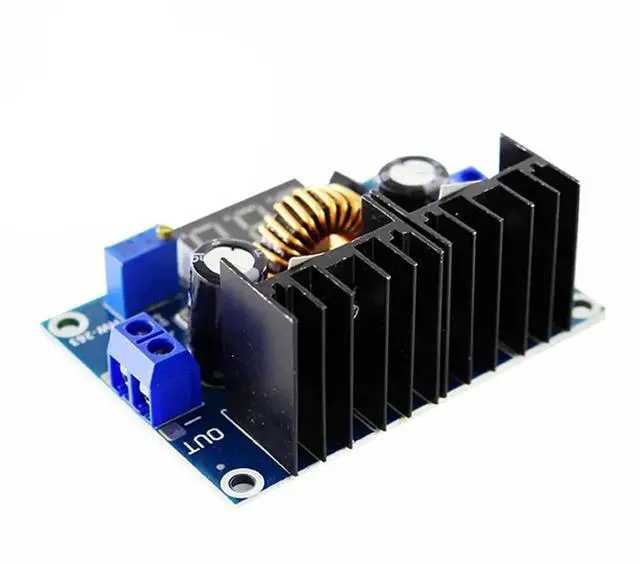 Alt view image 2 of 3 - AJMRTC XL4016E1 DCDC HighPower Adjustable Buck Converter Module, 8A StepDown Voltage Regulator with Digital Display, Wide Input Adjustable Output Voltage Reduction Board for DIY Power Supply Projec