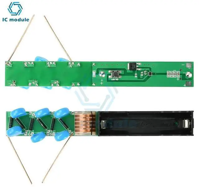 Alt view image 6 of 6 - AJMRTC DCDC StepUp HighVoltage Pulse Arc Generator Module, DC 3.7V to 20KV Boost Converter Ignitor Coil Board, HighVoltage Pulse Output for Hobby Electronic Experimental Projects