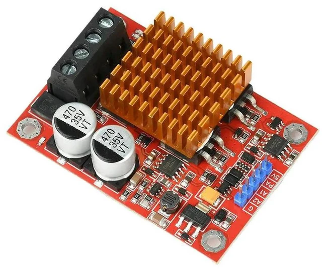 Main image of AJMRTC SingleChannel HBridge DC Motor Drive Module, 30A HighPower DC 1230V Motor Driver Board, Supports Forward Reverse Brake Function for Robot, Automation and DIY Robotic Projects
