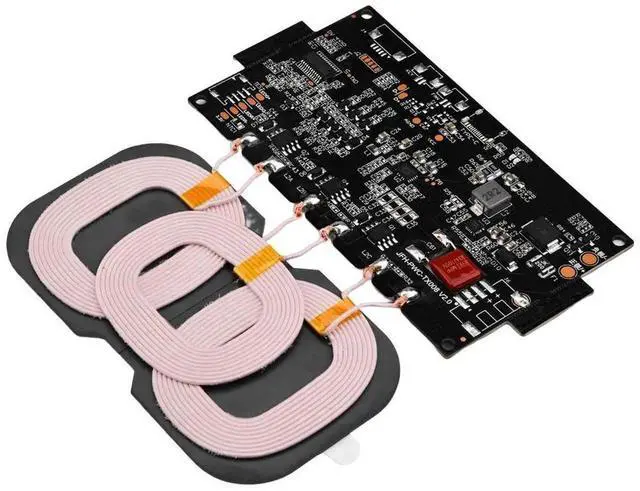 Main image of AJMRTC VehicleMounted Fast Charging Board, DC 1224V Input 3Coil 20W High Power Certified Phone Charger Module, DIY OnBoard Charging Circuit Board for Car RV Truck Modification
