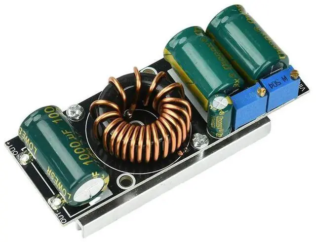 Alt view image 2 of 3 - AJMRTC Adjustable DCDC StepDown Power Module, 95% HighEfficiency Constant Current Voltage Regulator Board for Battery Charging, LED Lighting Driver and DC Motor Drive DIY Electronic Projects