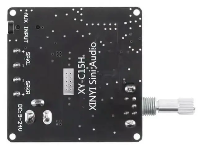 Alt view image 2 of 2 - AJMRTC XYC15H Bluetooth Digital Amplifier Module, 20W×2 DualChannel Stereo Amp Board with 360Degree Infinite Rotary Encoder Tuning, Bluetooth 5.0 & AUX Input for DIY HIFI Speaker Audio Modification