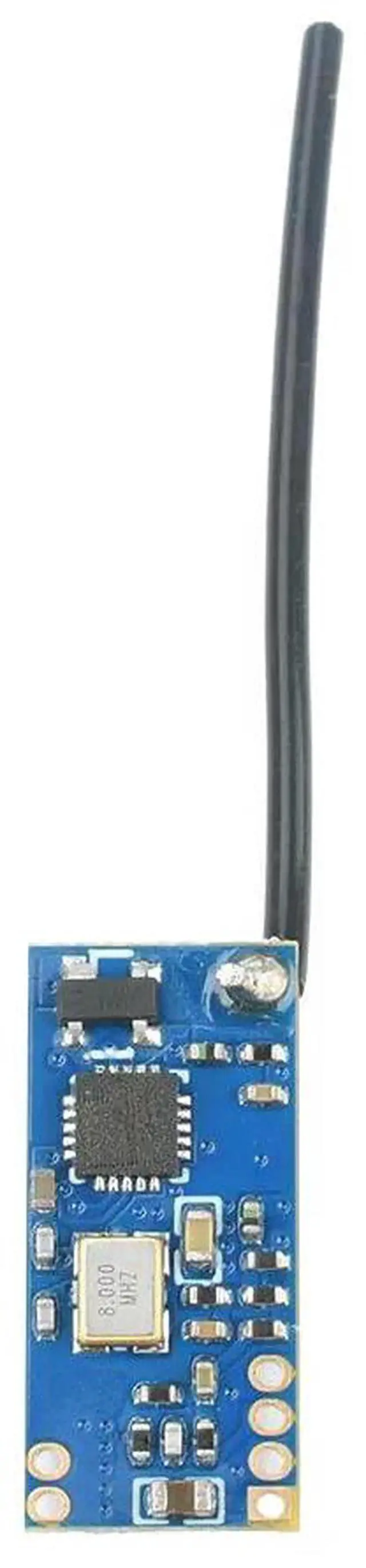 Alt view image 2 of 3 - AJMRTC AT14A 2.4G 50mW AV Transmitter Module, Analog Audio Video TX RF Transmission Breakout Board, Wireless AV Signal Sending Electronic Kit for CCTV Camera DIY Video Transmission Projects