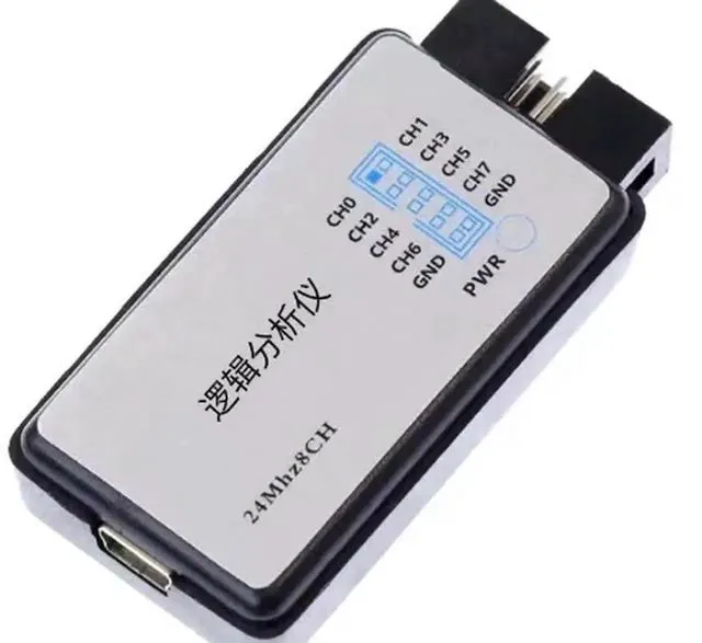 Alt view image 2 of 2 - AJMRTC Complete Set USB Logic Analyzer, Digital Logic Analyzer Debug Tool, Support Microcontroller & Programmable Logic Device, for Electronic Circuit Debugging, Signal Capture, DIY Embedded Project T