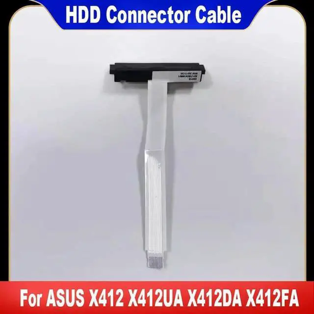 Main image of AJMRTC HDD Hard Drive Flex Cable Connector, SATA Hard Disk Replacement Cable for Asus Vivobook 15 X412 X412UA X412DA X412FA F512 FL8600 X512 Laptop, Notebook Repair Spare Part