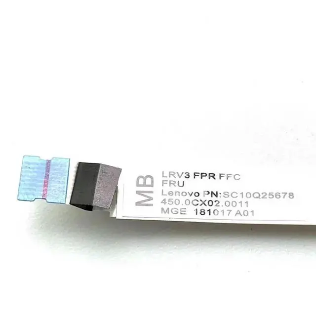 Alt view image 3 of 3 - AJMRTC SC10Q25678 FPR FFC Fingerprint Reader Connecting Cable, Replacement Sensor Flex Ribbon Cable for Lenovo ThinkPad X1 Yoga 3rd Gen Laptop, Notebook Biometric Repair Spare Part, 100% Tested