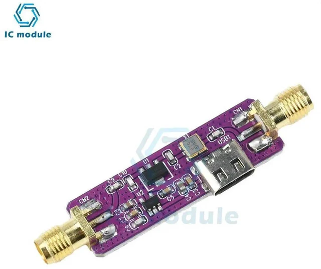 Alt view image 2 of 6 - AJMRTC 1090MHz ADSB Active SAW Filter LNA Low Noise Amplifier Module, TA1090EC+TQP3M900 RF Signal Amplifier Board, DC 5V TypeC Powered for SDR Aviation ADSB Receiver Project