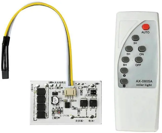 Main image of AJMRTC HighPower Solar Controller 3.2V 3.7V 6.4V 7.4V, Stepless Dimming Solar Charge Discharge Controller for Giant Street Light & Stable HighBrightness LED Module