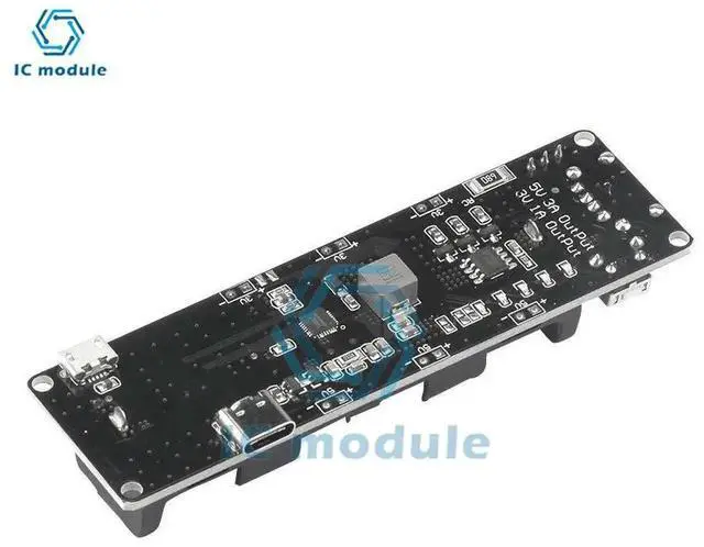 Alt view image 2 of 6 - AJMRTC WEMOS Holder ESP32 Lithium Battery Expansion Board V3, Mobile Power SMD Module with 2A 3V 1A Output for ESP32 Development Board DIY Electronic Maker Project