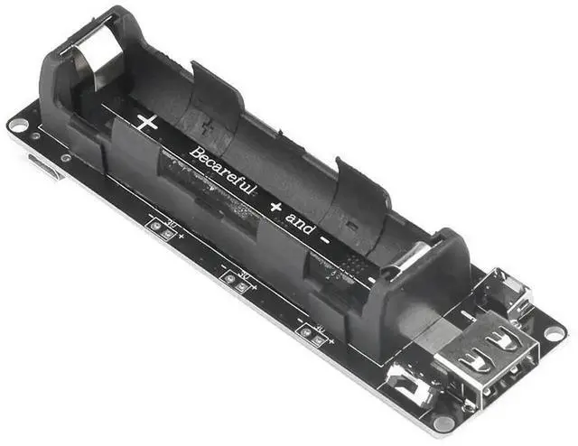 Alt view image 3 of 6 - AJMRTC WEMOS Holder ESP32 Lithium Battery Expansion Board V3, Mobile Power SMD Module with 2A 3V 1A Output for ESP32 Development Board DIY Electronic Maker Project