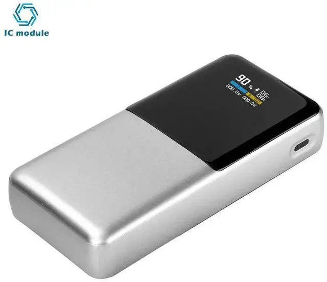 Alt view image 3 of 3 - AJMRTC 2*1260110 DIY Power Bank Kit, 22.5W PD QC Fast Charging Power Bank Module Circuit Board, Battery Case Shell Not Included for Homemade Portable Charger Project
