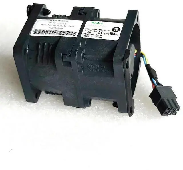 Alt view image 3 of 3 - AJMRTC Server Cooling Fan Module 779103001 790514001 768753001 778567001, HotSwap Cooler Fan for ProLiant DL120 DL160 Gen9 Server Replacement Spare Part