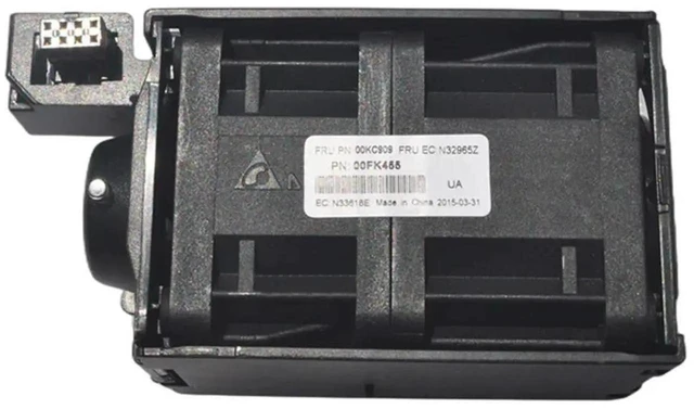 Alt view image 3 of 3 - AJMRTC 00KC907 Server CPU Cooling Fan Heatsink Radiator, Replacement Cooler 00KC800 00MV396, 100% PreTested Cooling Module for IBM Lenovo X3550 M5 Server Repair Spare Part