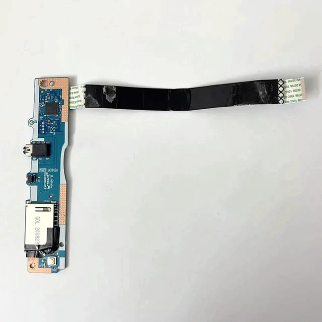 Alt view image 2 of 2 - AJMRTC Laptop Power Audio SD Card Reader Button Board GS552 NSC782, Replacement IO Circuit Board 5C50S25046 5C50S25437 for Lenovo IdeaPad 315IIL05 315IML05 315ITL05 Notebook Repair Spare Part