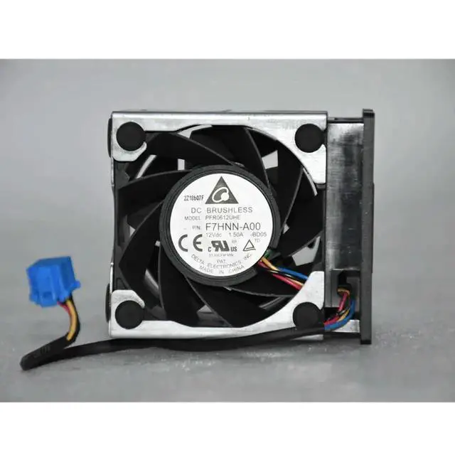 Alt view image 3 of 3 - AJMRTC Server Cooling Fan Assembly 01KVPX 1KVPX, DC 12V 1.5A 60x60x38mm System Cooler Radiator Replacement for Dell PowerEdge R520 Server, 4Pin Connector Server Thermal Spare Part