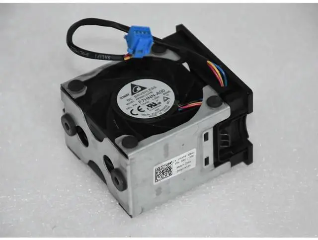 Alt view image 2 of 3 - AJMRTC Server Cooling Fan Assembly 01KVPX 1KVPX, DC 12V 1.5A 60x60x38mm System Cooler Radiator Replacement for Dell PowerEdge R520 Server, 4Pin Connector Server Thermal Spare Part