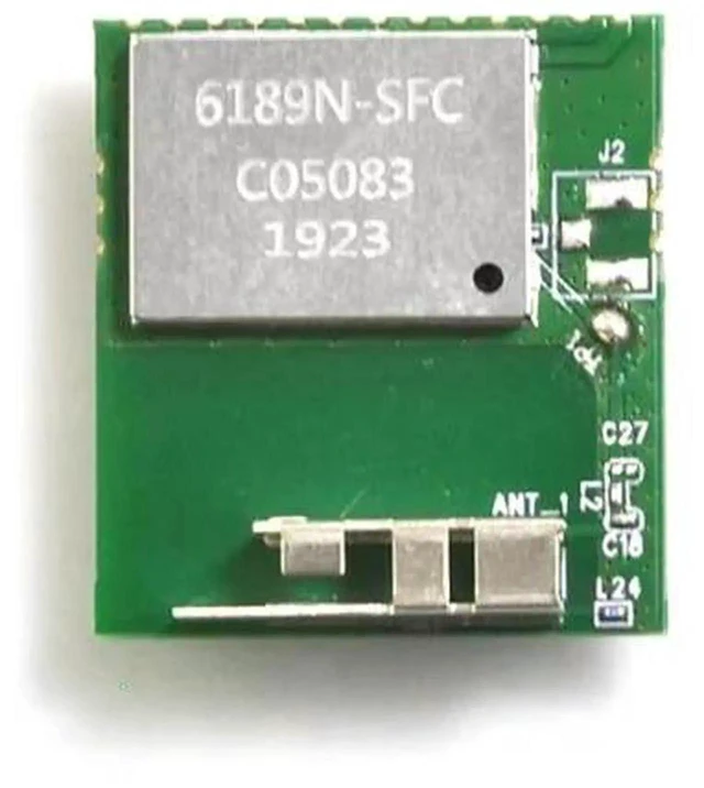 Alt view image 2 of 3 - AJMRTC FLink 6189NSFC WiFi Wireless Module with RTL8189FTV Chip, 2.4GHz 150Mbps SDIO 2.0 1T1R WLAN Card for OTT IPTV DVB SetTop Box, Tablet, Laptop, Advertising Display Module