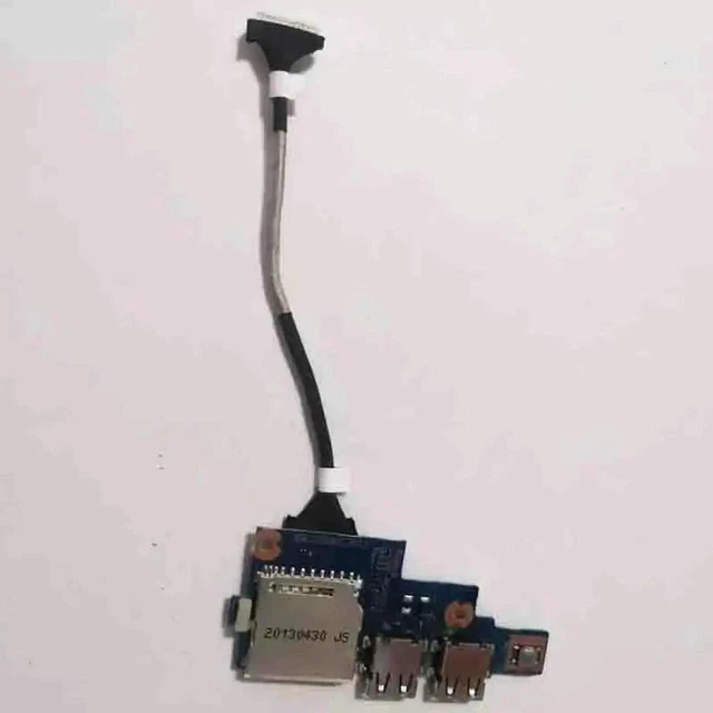 Alt view image 2 of 3 - AJMRTC Laptop Power Button USB Board with Cable, BA9211837A BA4102198A Replacement IO Circuit Board for Samsung NP370R5E NP470R5E NP370R4E NP510R5E, 100% Fully Tested Notebook Repair Spare Part
