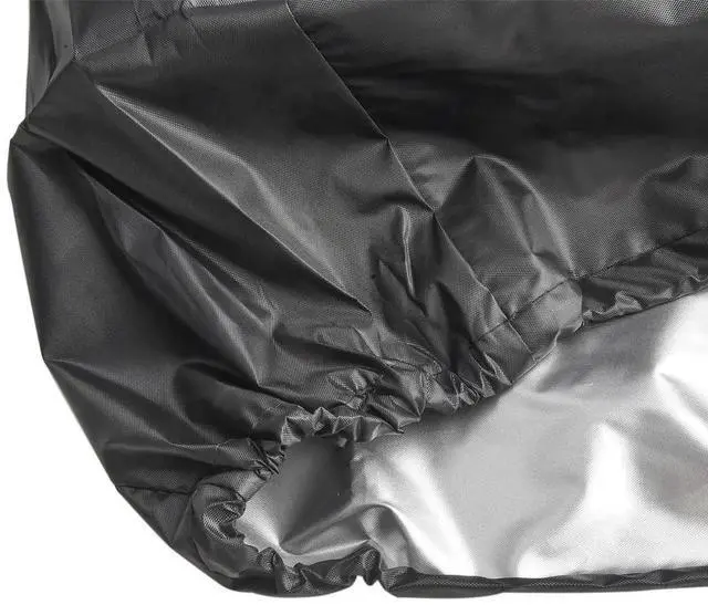 Main image of AJMRTC Foldable Industrial Electric Fan Cover, Black SunProof DustProof Fan Protective Accessory, Waterproof Dust Shield Cover for Industrial Standing Fan Outdoor Indoor Protection