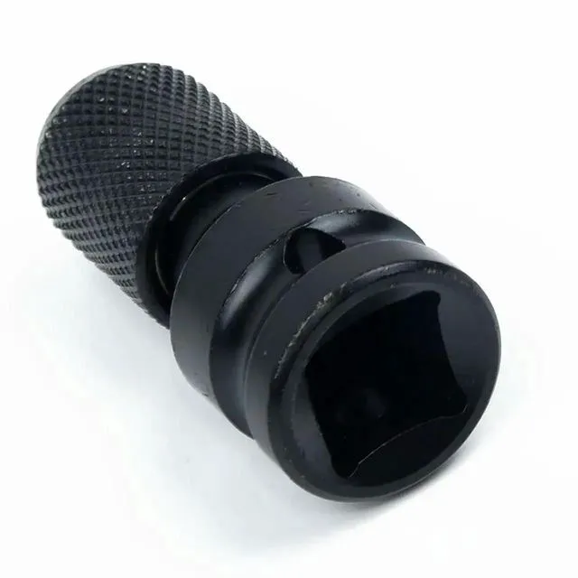 Alt view image 3 of 3 - AJMRTC 1/2Drive to 1/4Hex Impact Socket Adapter, Black Drive Converter Connector for Impact Wrench, Convert 1/2 Inch Square Drive to 1/4 Inch Hex Shank Tool Accessory