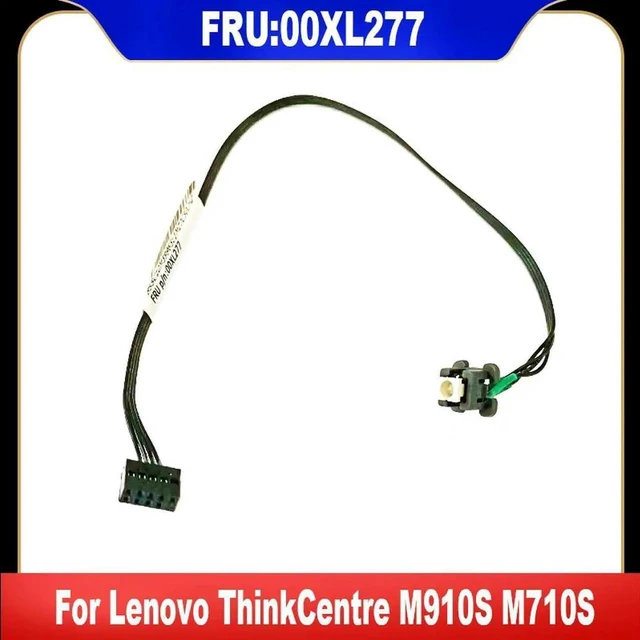 Main image of AJMRTC 00XL277 Power Button Boot Cable, Chassis Switch Replacement Wire for ThinkCentre M910S M710S Desktop, Repair Spare Harness for Desktop PowerOn Switch Assembly