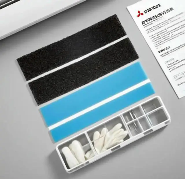 Main image of AJMRTC Replacement Air Conditioner Filter Cotton for Mitsubishi Electric MAC2330FTE MAC3000FTE, WallMounted MiniSplit AC Filter Media, DustRemoval Spare Filter Pad for Climatiseur Murale Indoor