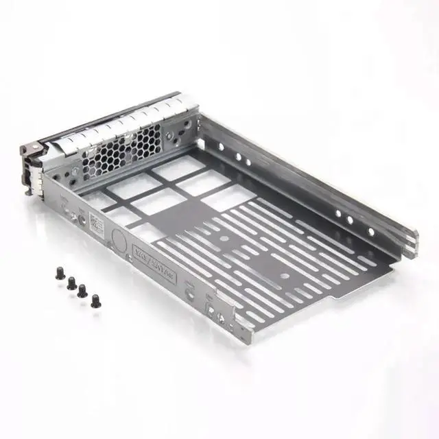 Alt view image 2 of 3 - AJMRTC 3.5 Inch SAS SATA Hard Drive Tray Caddy, Replacement Sled 0F238F 0KG1CH CN0F238F CN0KG1CH HotSwap HDD Bracket for PowerEdge R410 R510 R720 R730 Server Storage Upgrade