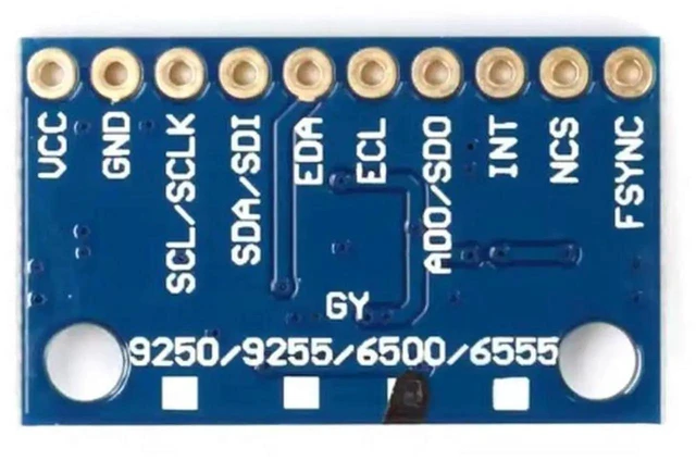 Alt view image 2 of 2 - AJMRTC MPU6500 SixAxis Sensor Module, 6Axis Accelerometer Gyroscope Sensor Board, Replacement for MPU6000, SPI & I2C Communication Interface for DIY Embedded Development Projects