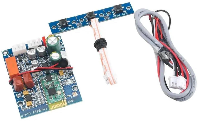 Main image of AJMRTC CSR8645 Bluetooth 4.0 Audio Receiver Board, APTX Stereo Music Wireless Receive Module, CSR BLE 4.0 HiFi Audio Circuit Board for Speaker Amplifier DIY Electronic Projects